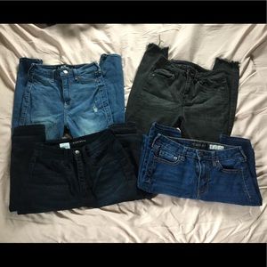 Set of 4 jeans